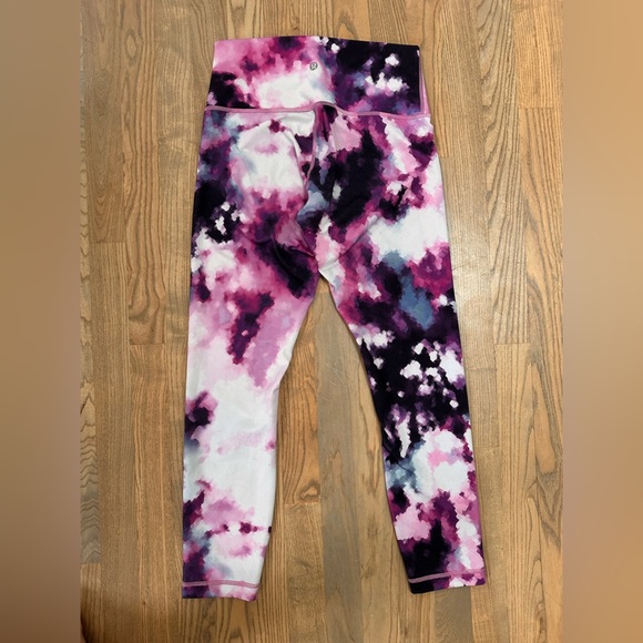 lululemon athletica Multicolor Patterned Leggings Sz 8 - Picture 3 of 6